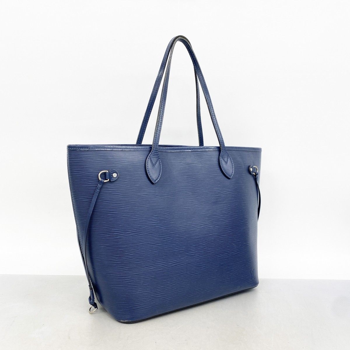 Louis Vuitton Tote Epi Neverfull MM Andigo Blue — view 2