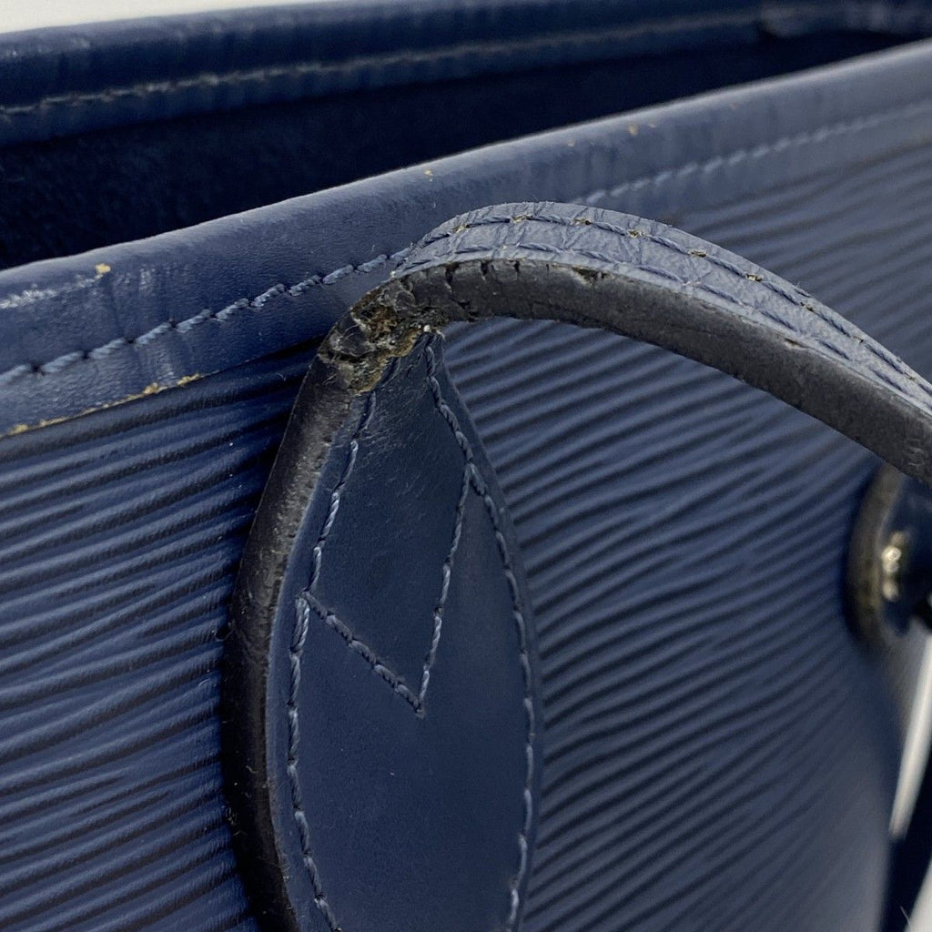 Louis Vuitton Tote Epi Neverfull MM Andigo Blue — view 7