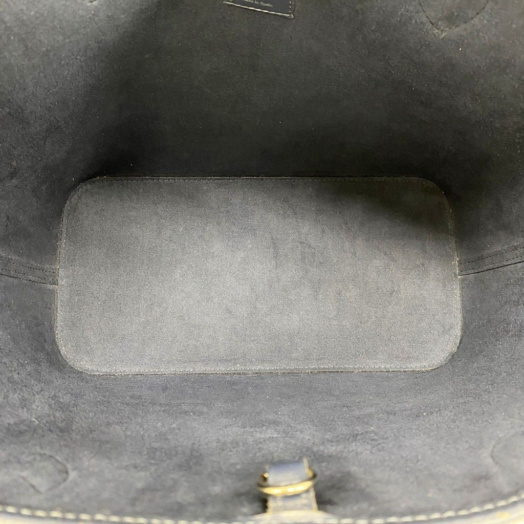 Louis Vuitton Tote Epi Neverfull MM Andigo Blue — view 4