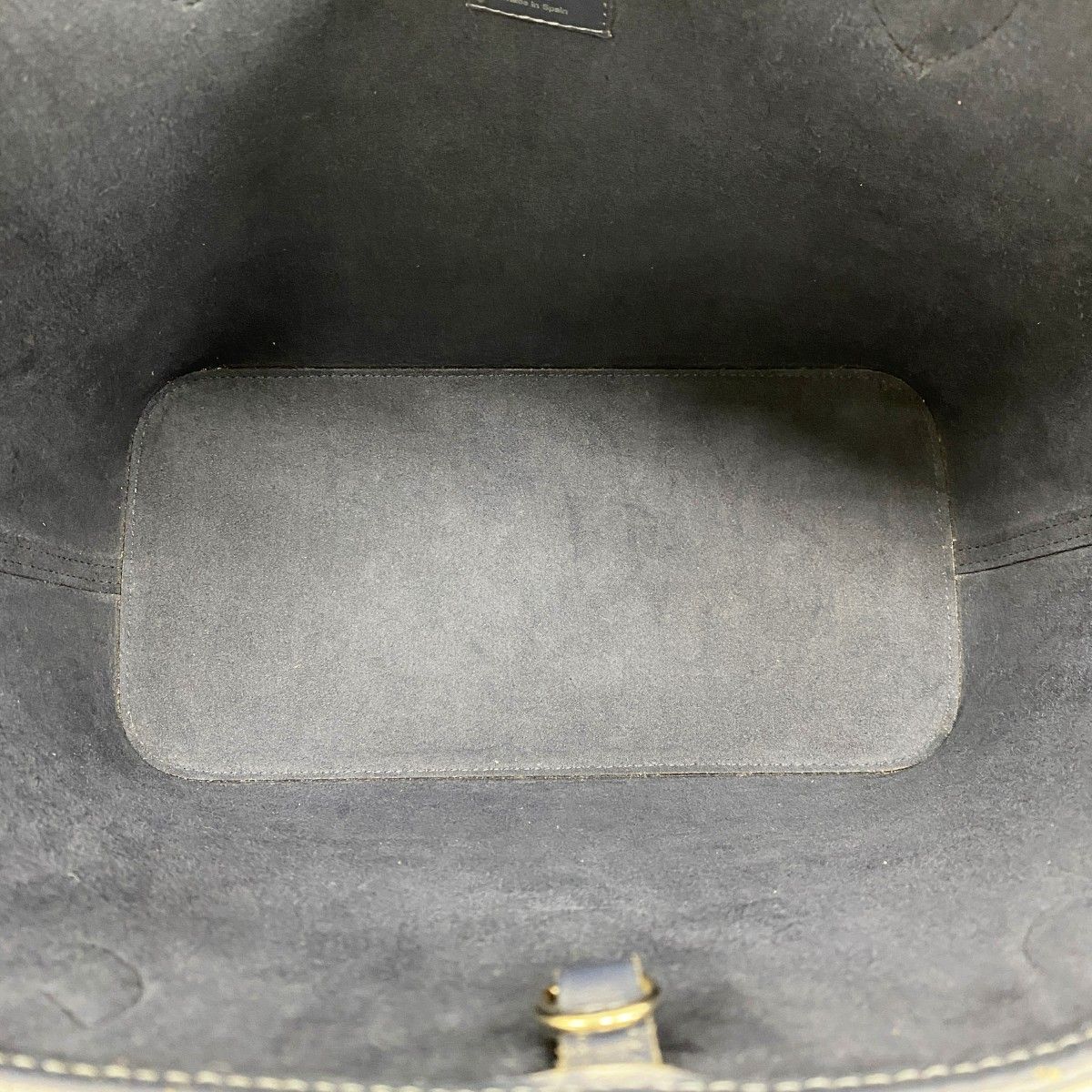 Louis Vuitton Tote Epi Neverfull MM Andigo Blue — view 4