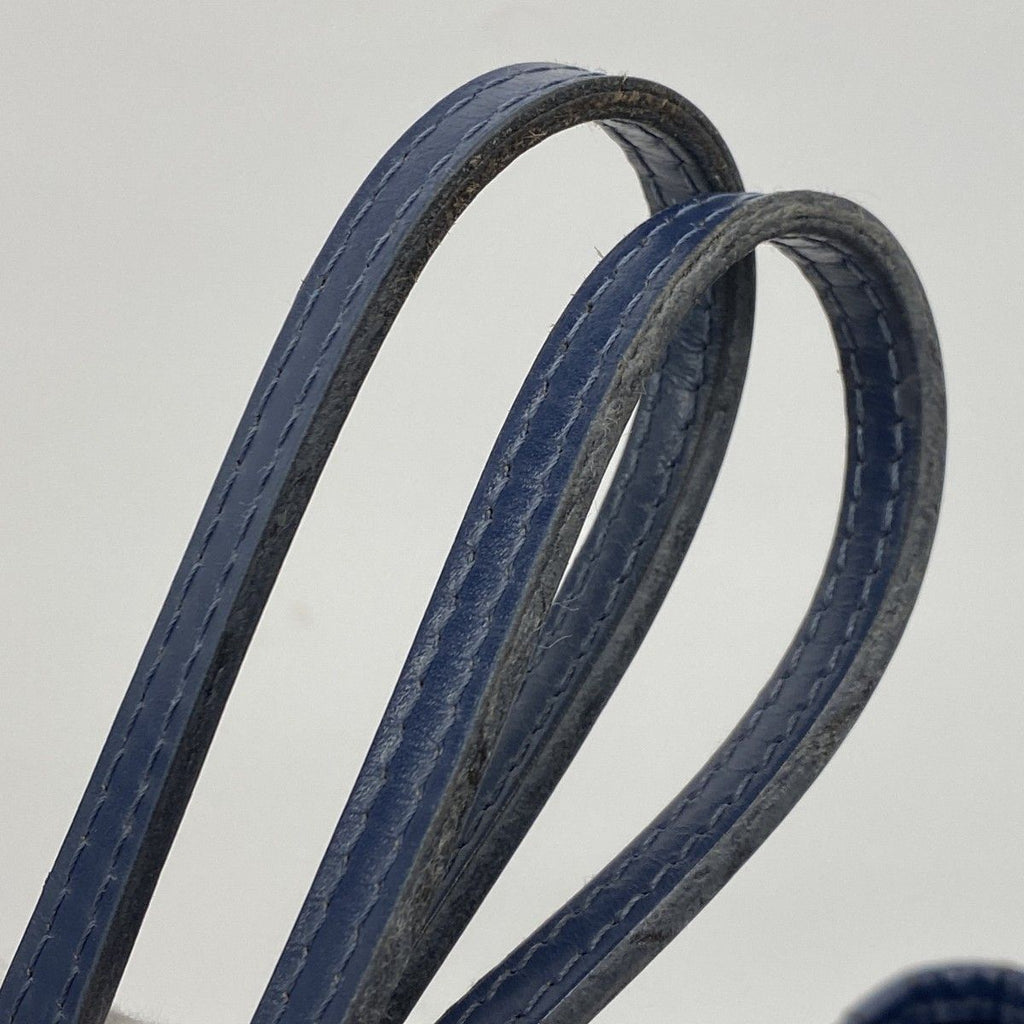 Louis Vuitton Tote Epi Neverfull MM Andigo Blue — view 8