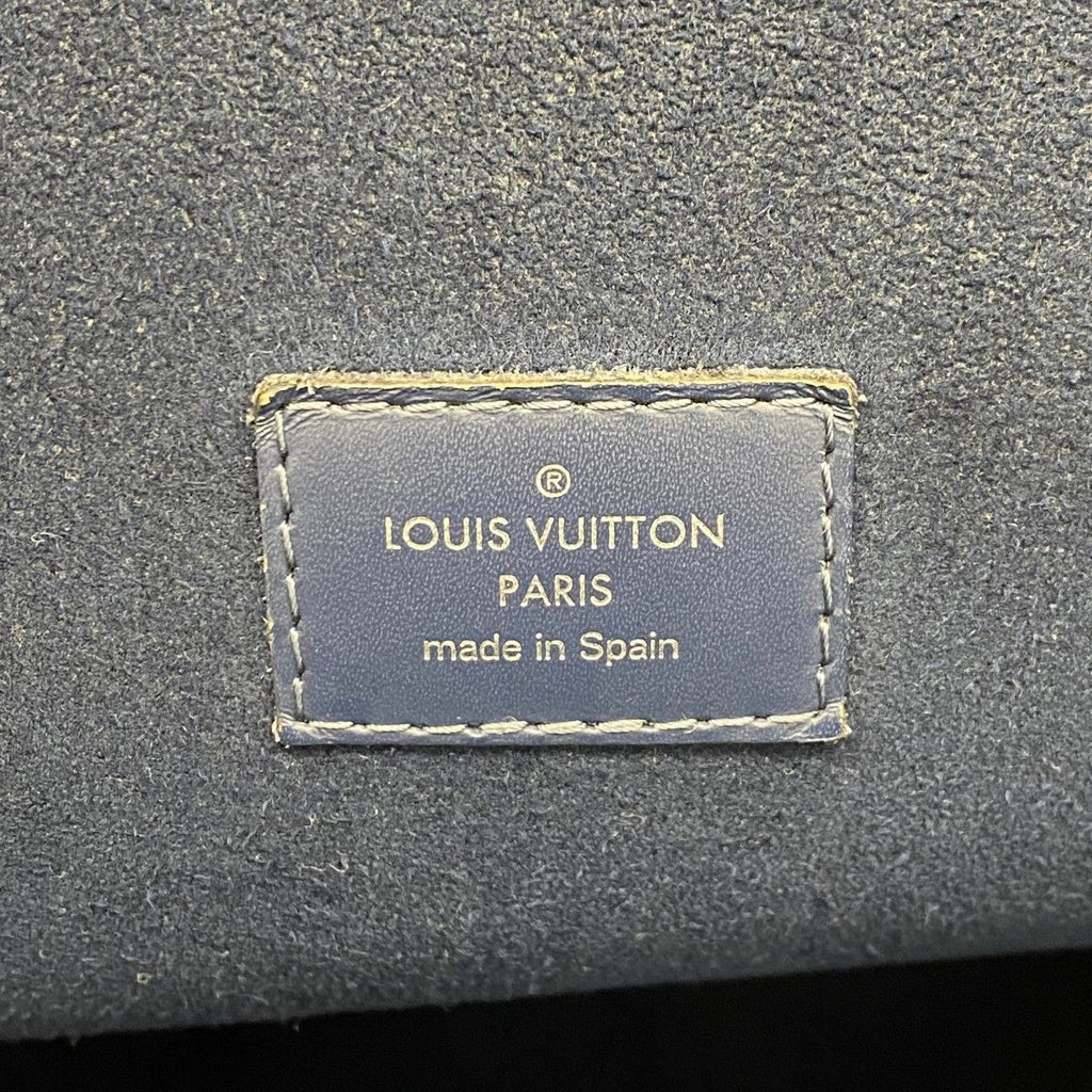 Louis Vuitton Tote Epi Neverfull MM Andigo Blue — view 5