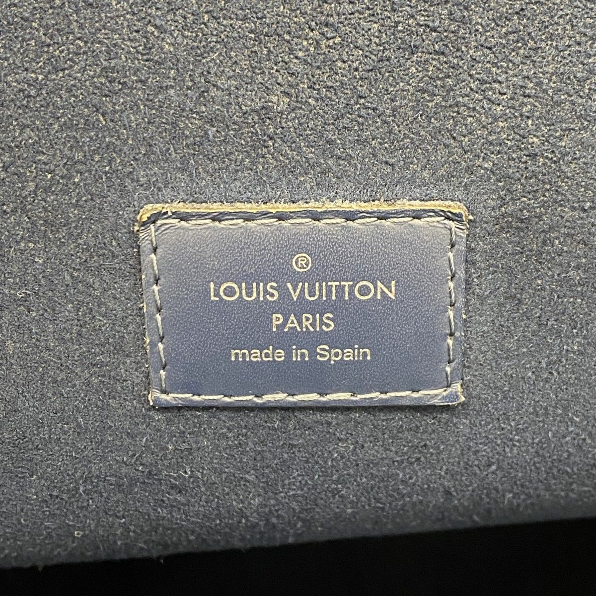 Louis Vuitton Tote Epi Neverfull MM Andigo Blue — view 5