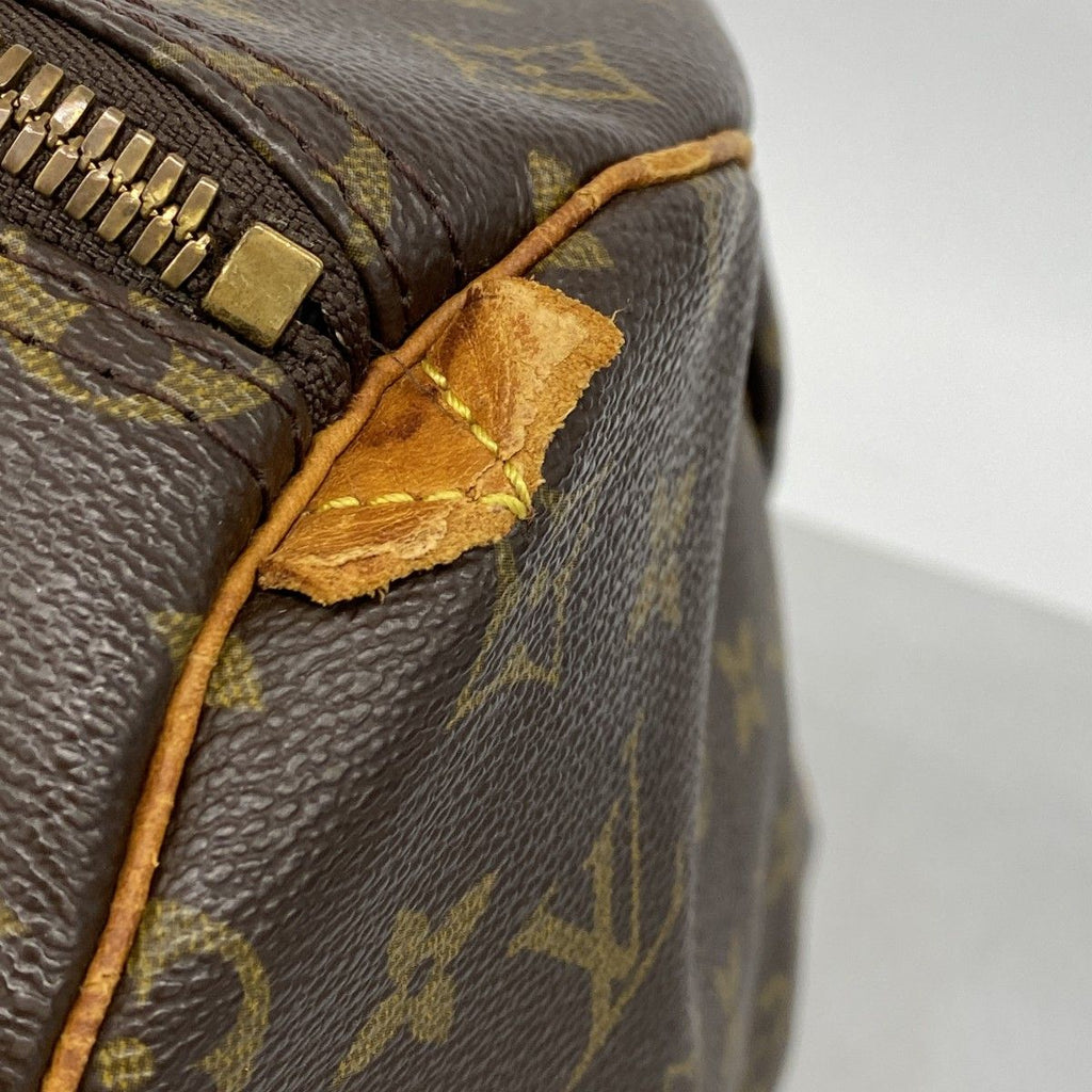 Louis Vuitton Boston Bag Monogram Keepall 50 Brown — view 7