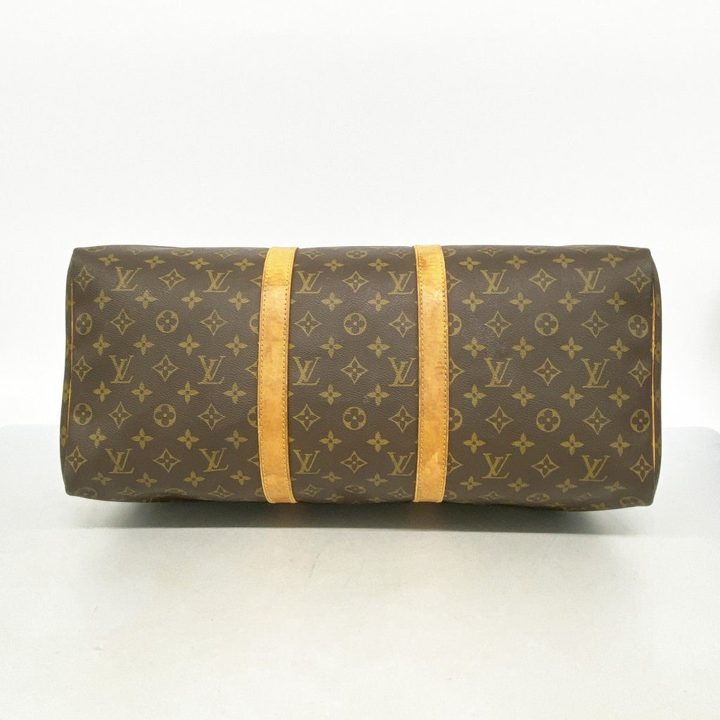 Louis Vuitton Boston Bag Monogram Keepall 50 Brown — view 3