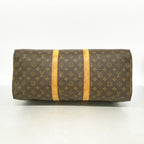 Louis Vuitton Boston Bag Monogram Keepall 50 Brown — view 3