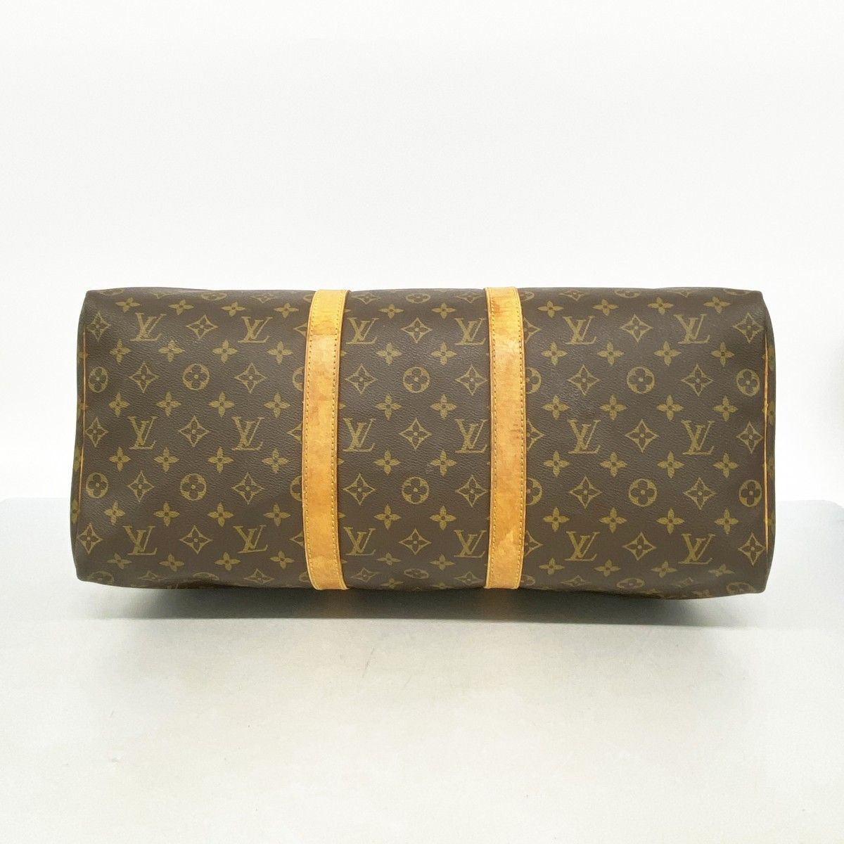 Louis Vuitton Boston Bag Monogram Keepall 50 Brown — view 3