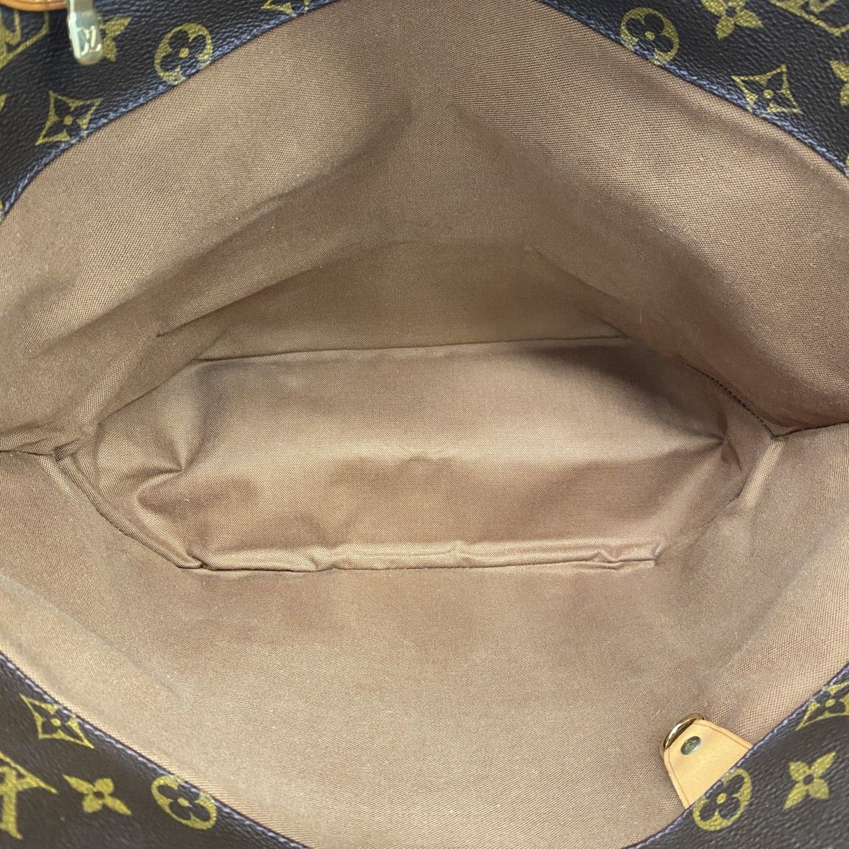 Louis Vuitton Shoulder Bag Monogram Sac Shopping Brown — view 4