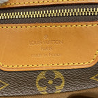 Louis Vuitton Shoulder Bag Monogram Sac Shopping Brown — view 5