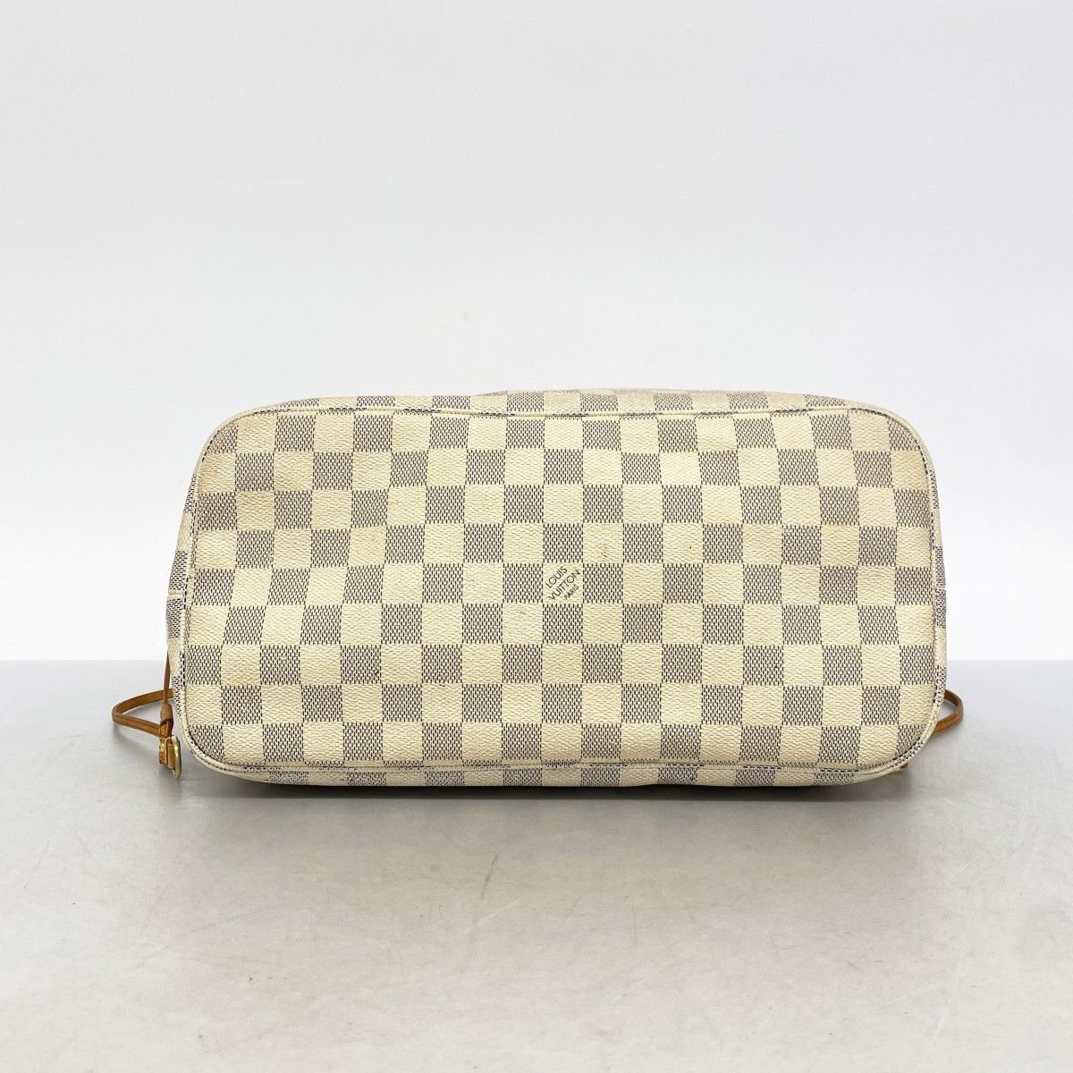 Louis Vuitton Tote Damier Azur Neverfull MM White — view 3