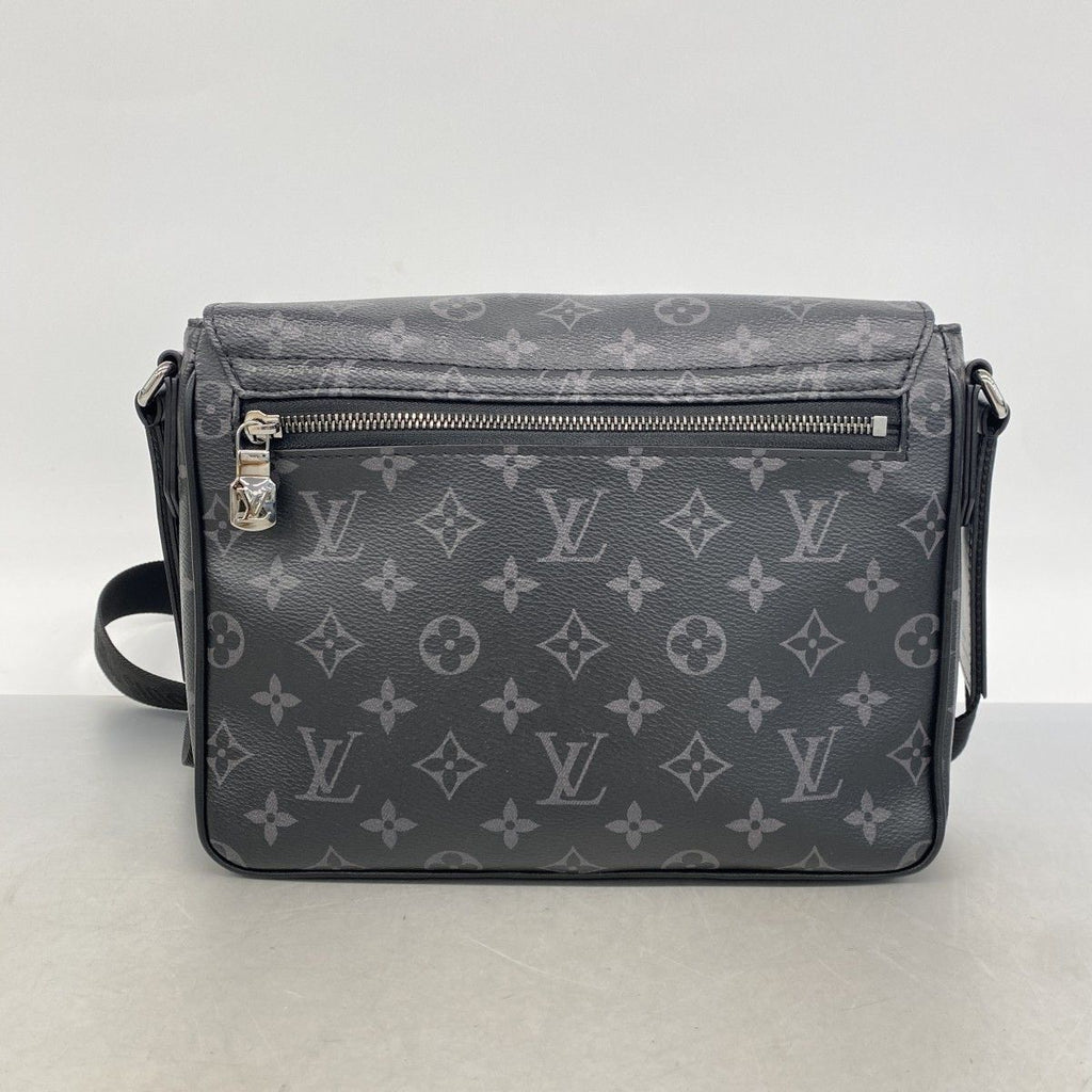 Louis Vuitton Shoulder Bag Monogram Eclipse District Black — view 8