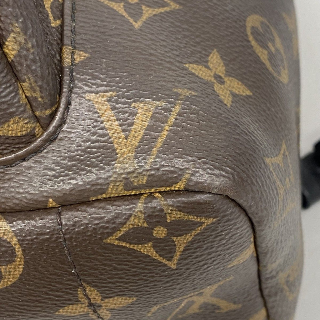 Louis Vuitton Backpack Monogram Palm Springs MM Brown — view 7