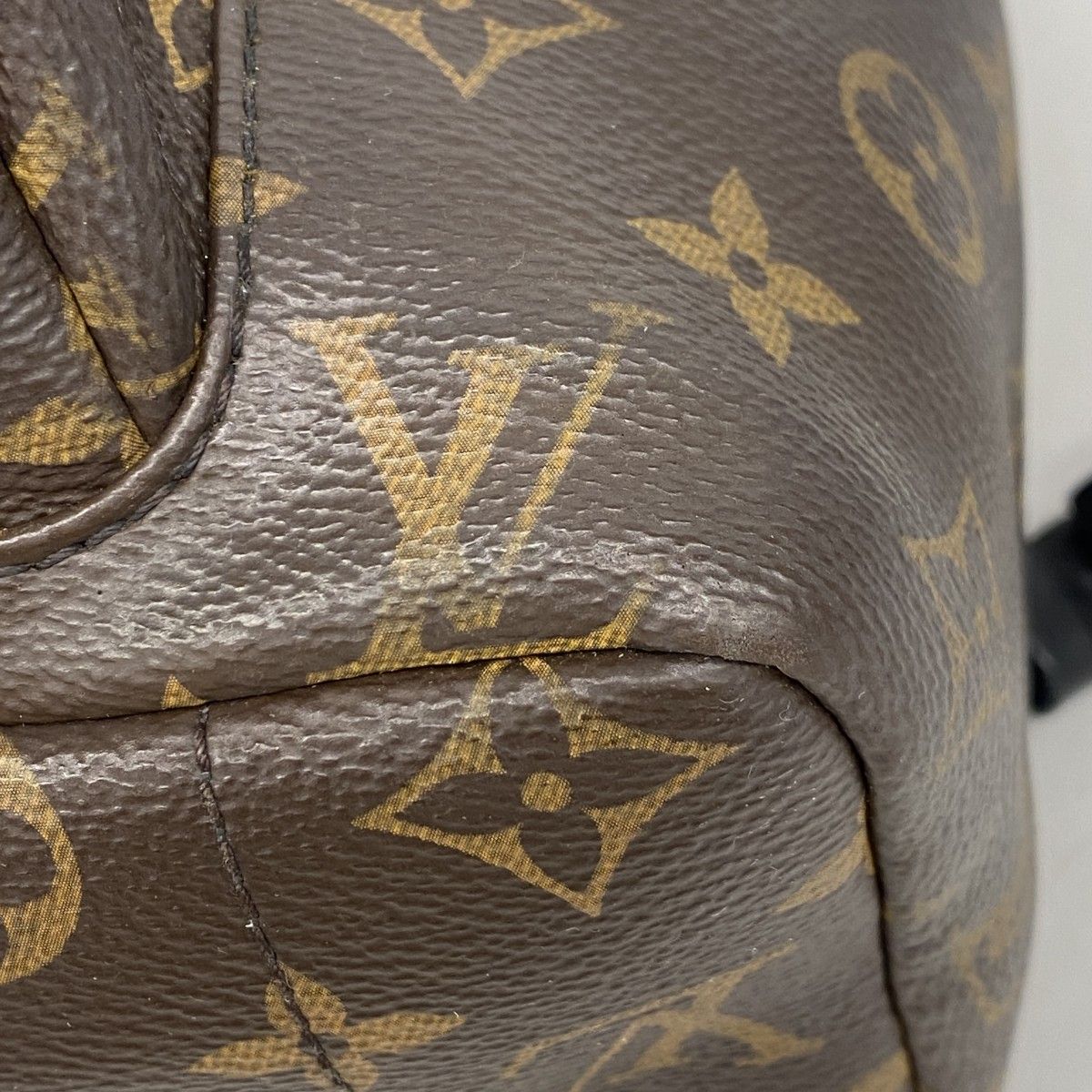 Louis Vuitton Backpack Monogram Palm Springs MM Brown — view 7