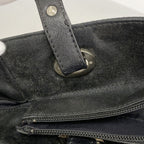 Chanel Tote Paris Biarritz Canvas Black Silver — view 7