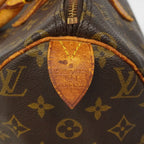 Louis Vuitton Handbag Monogram Speedy 30 Brown — view 5