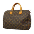 Louis Vuitton Handbag Monogram Speedy 30 Brown