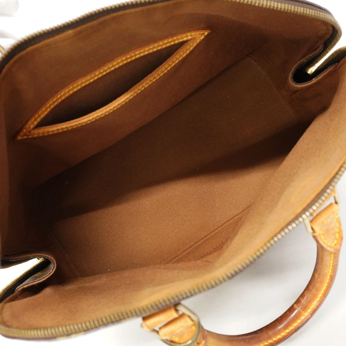 Louis Vuitton Handbag Monogram Alma Brown — view 4