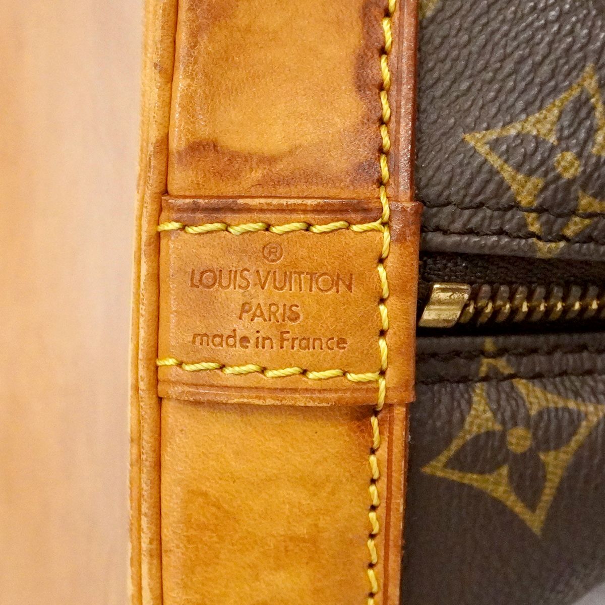 Louis Vuitton Handbag Monogram Alma Brown — view 5