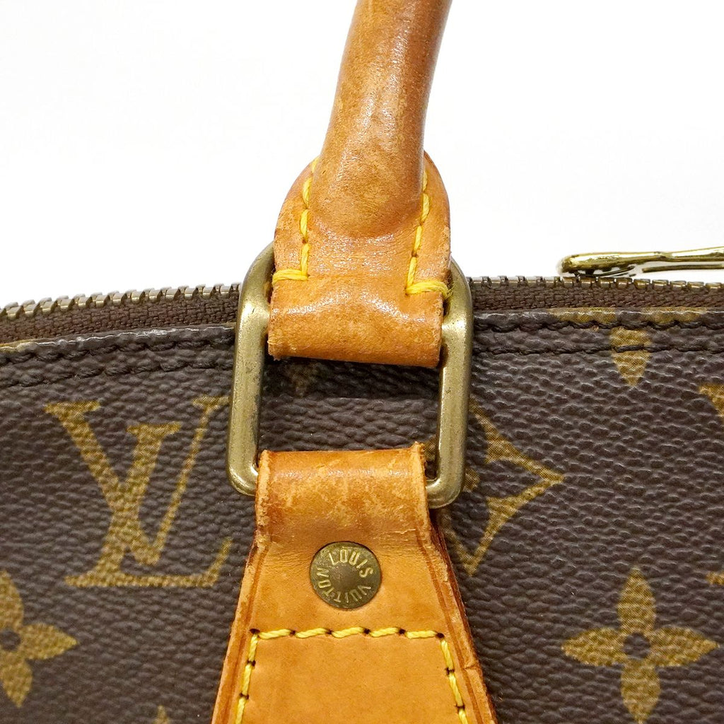 Louis Vuitton Handbag Monogram Alma Brown — view 8