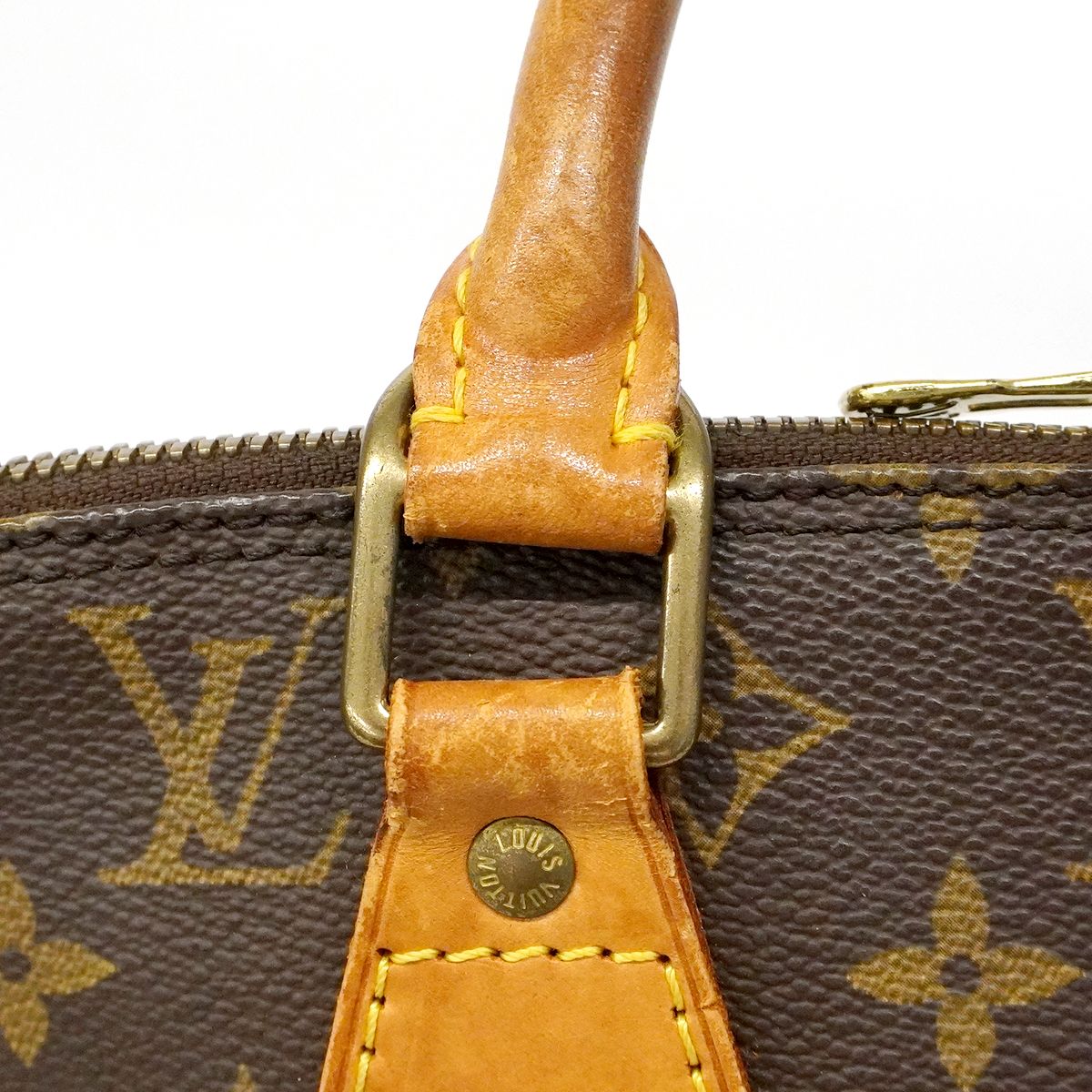 Louis Vuitton Handbag Monogram Alma Brown — view 8
