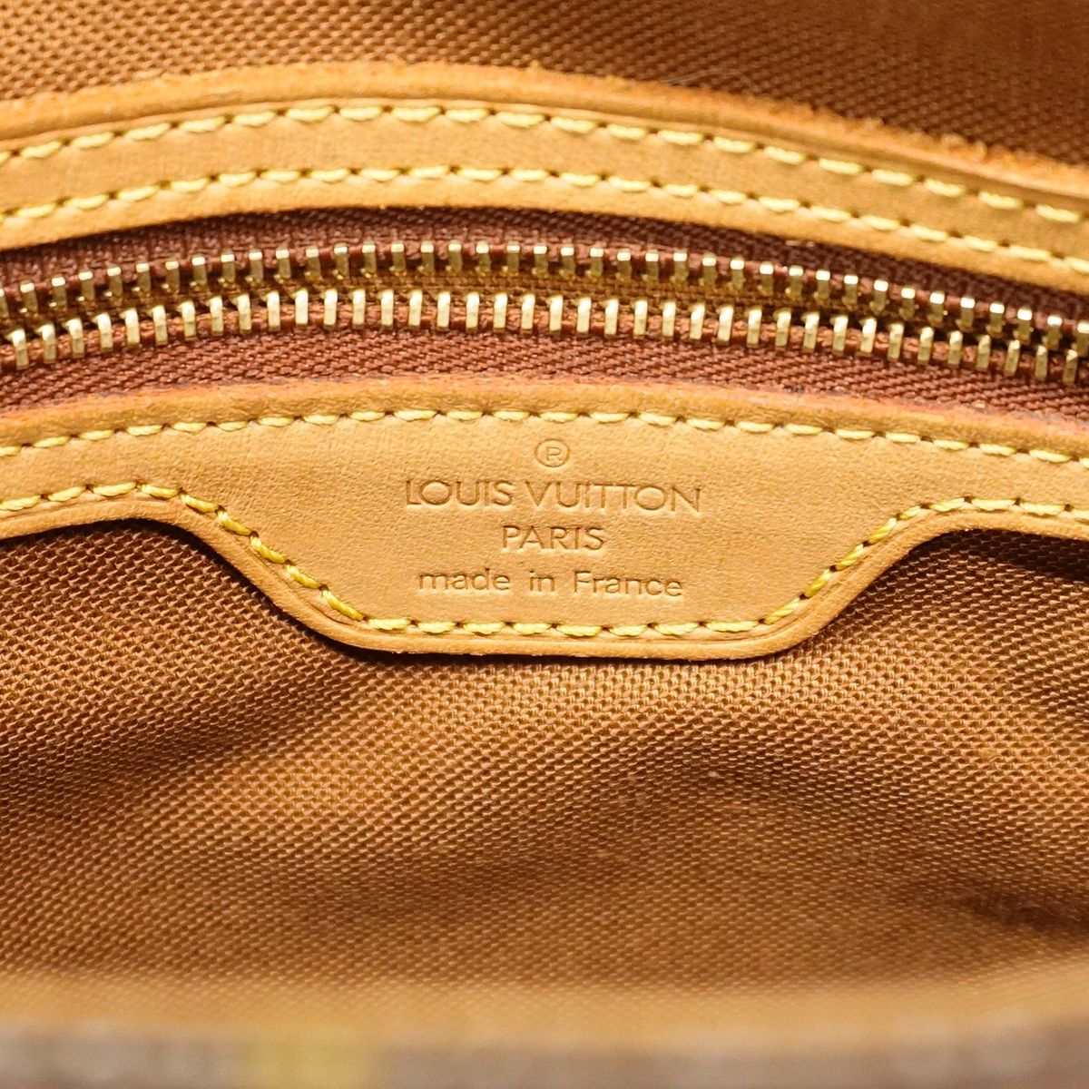 Louis Vuitton Shoulder Bag Monogram Mini Looping Brown — view 5