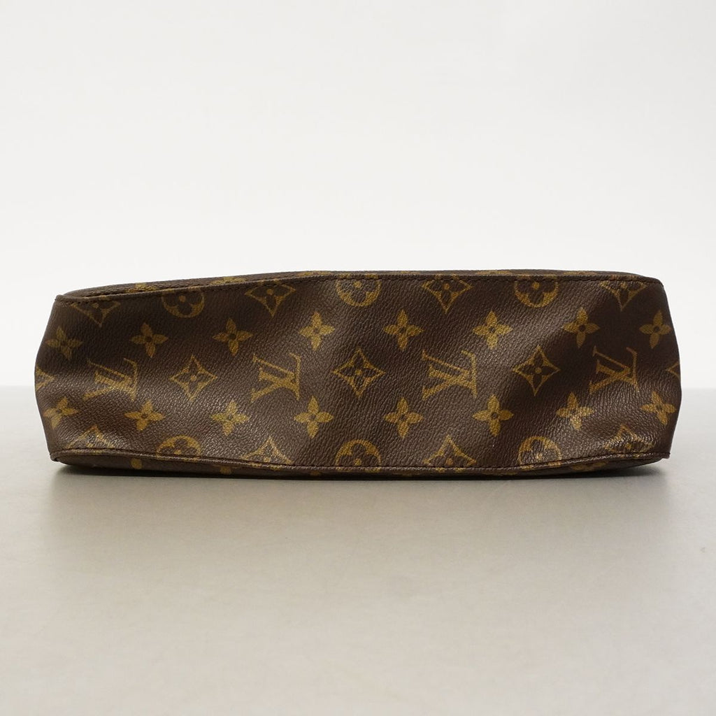 Louis Vuitton Shoulder Bag Monogram Mini Looping Brown — view 3