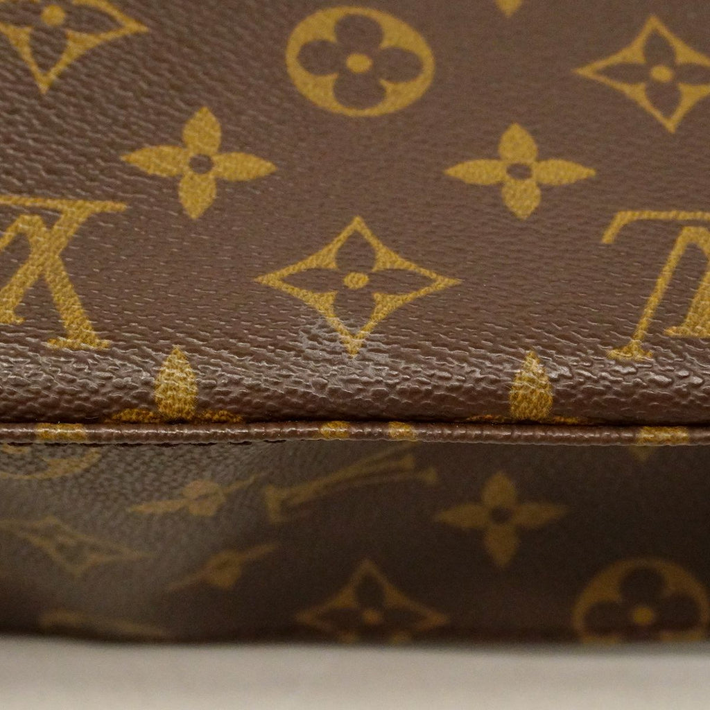 Louis Vuitton Shoulder Bag Monogram Mini Looping Brown — view 8