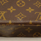 Louis Vuitton Shoulder Bag Monogram Mini Looping Brown — view 8