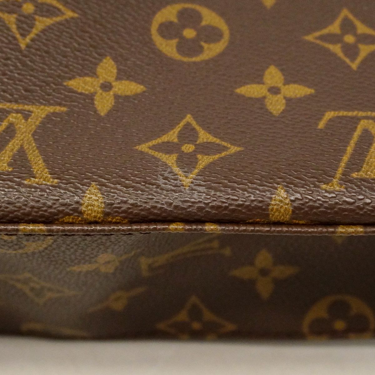 Louis Vuitton Shoulder Bag Monogram Mini Looping Brown — view 8