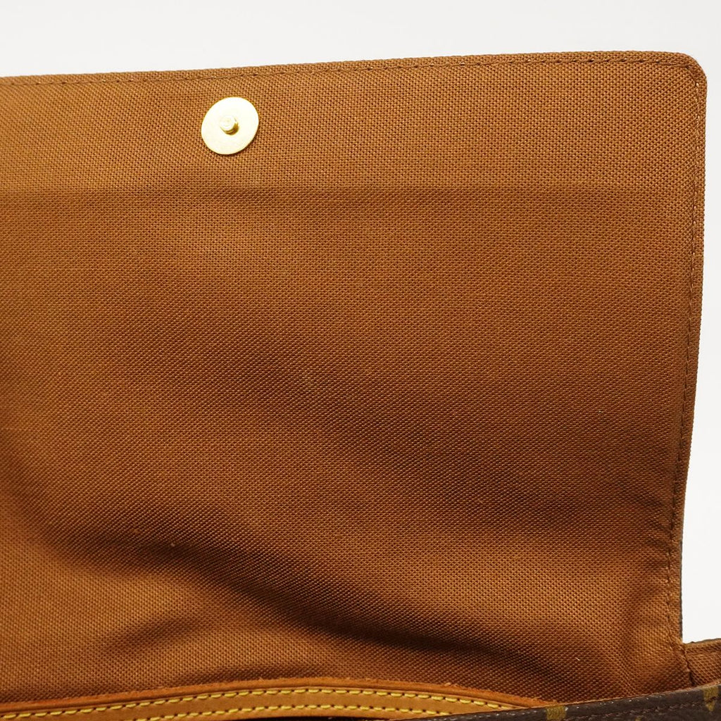 Louis Vuitton Shoulder Bag Monogram Mini Looping Brown — view 7