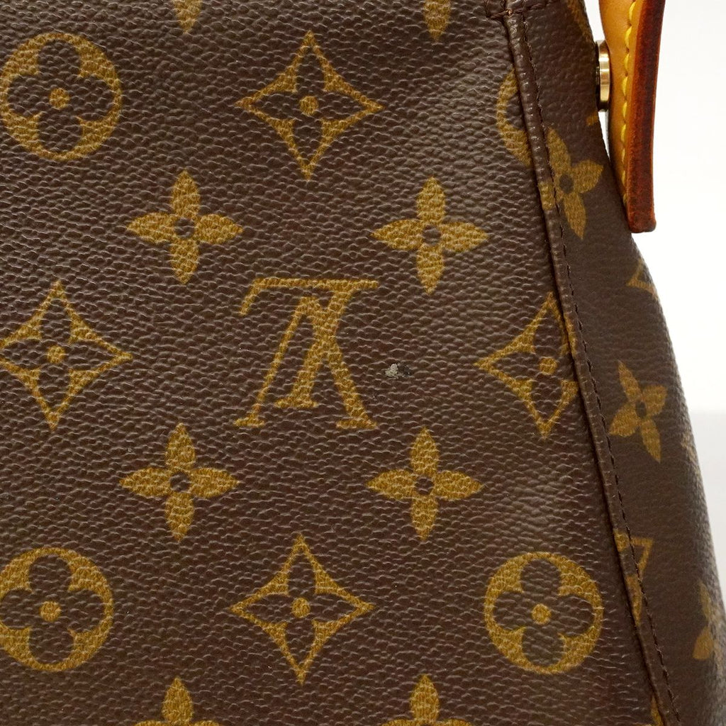 Louis Vuitton Shoulder Bag Monogram Mini Looping Brown — view 6