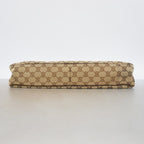 Gucci Shoulder Bag GG Canvas Brown Silver — view 3