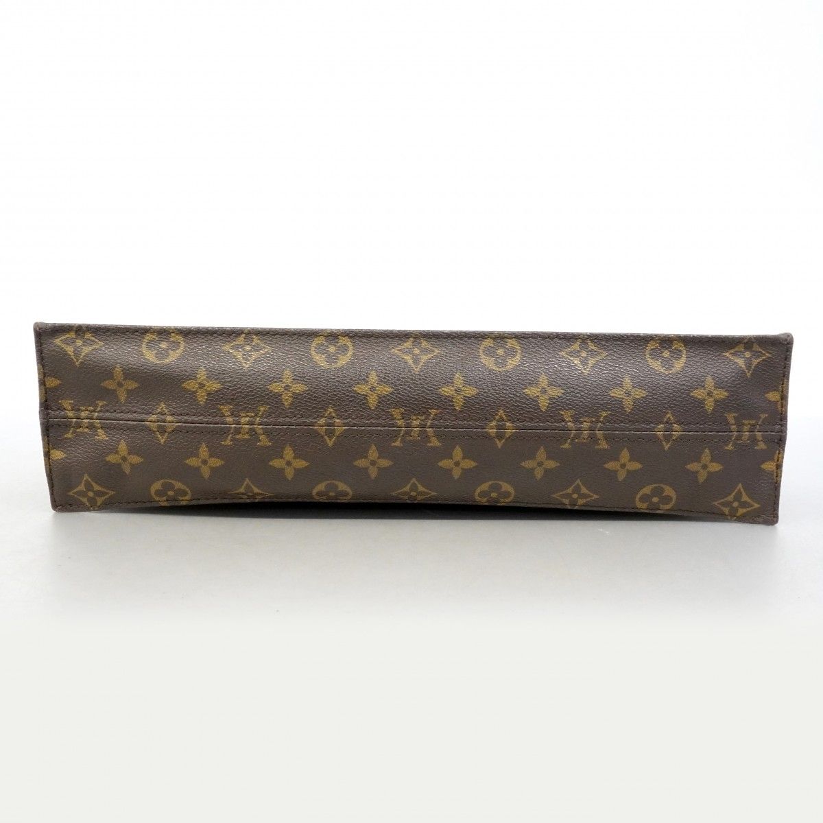Louis Vuitton Tote Monogram Sac Plat Brown — view 3