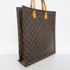 Louis Vuitton Tote Monogram Sac Plat Brown — view 2