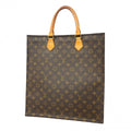 Louis Vuitton Tote Monogram Sac Plat Brown