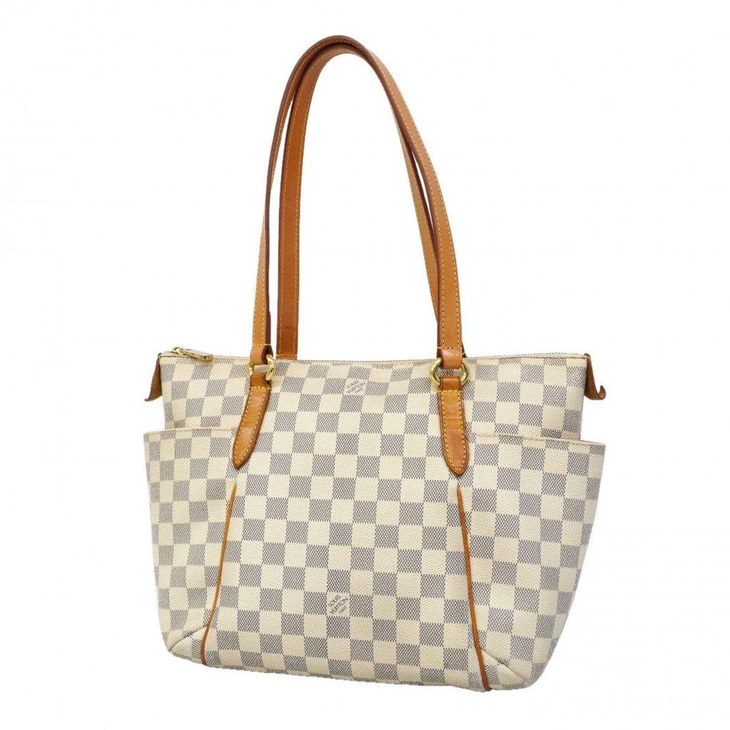 Louis Vuitton Tote Damier Azur Totally PM White