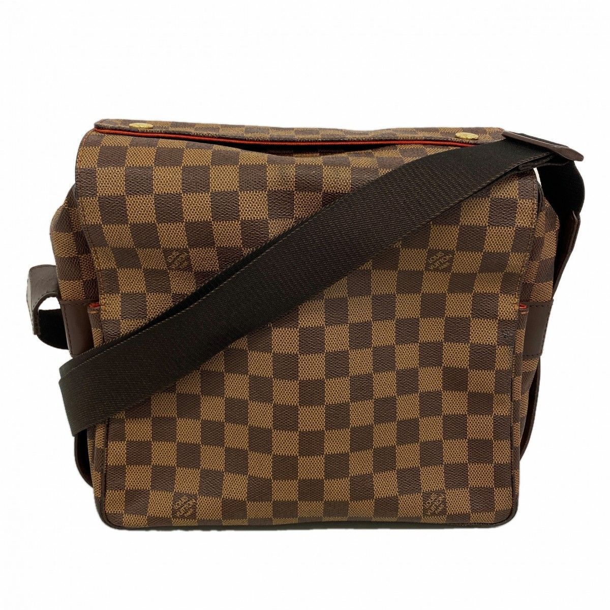 Louis Vuitton Shoulder Bag Damier Naviglio Ebene
