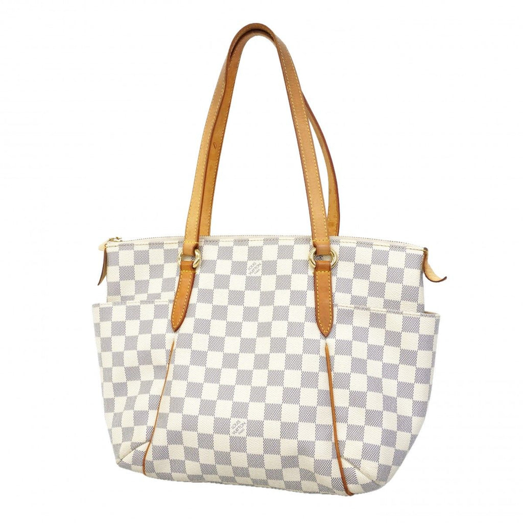 Louis Vuitton Tote Damier Azur Totally PM White