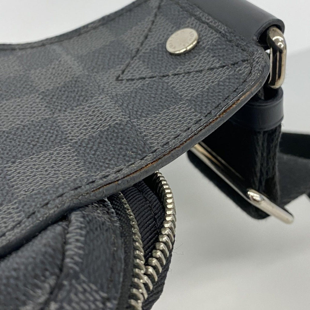 Louis Vuitton Belt Bag Damier Graphite Avenue Black — view 6