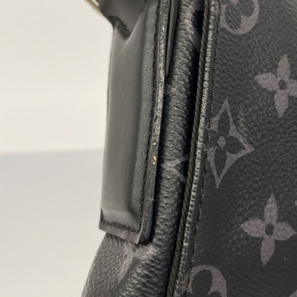 Louis Vuitton Shoulder Bag Monogram Eclipse District Black — view 7