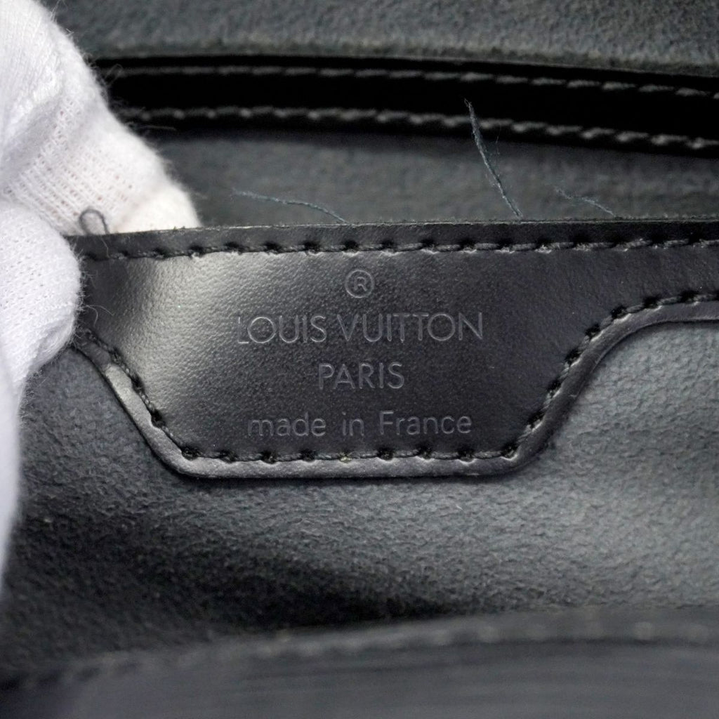 Louis Vuitton Handbag Epi Soufflot Noir — view 5