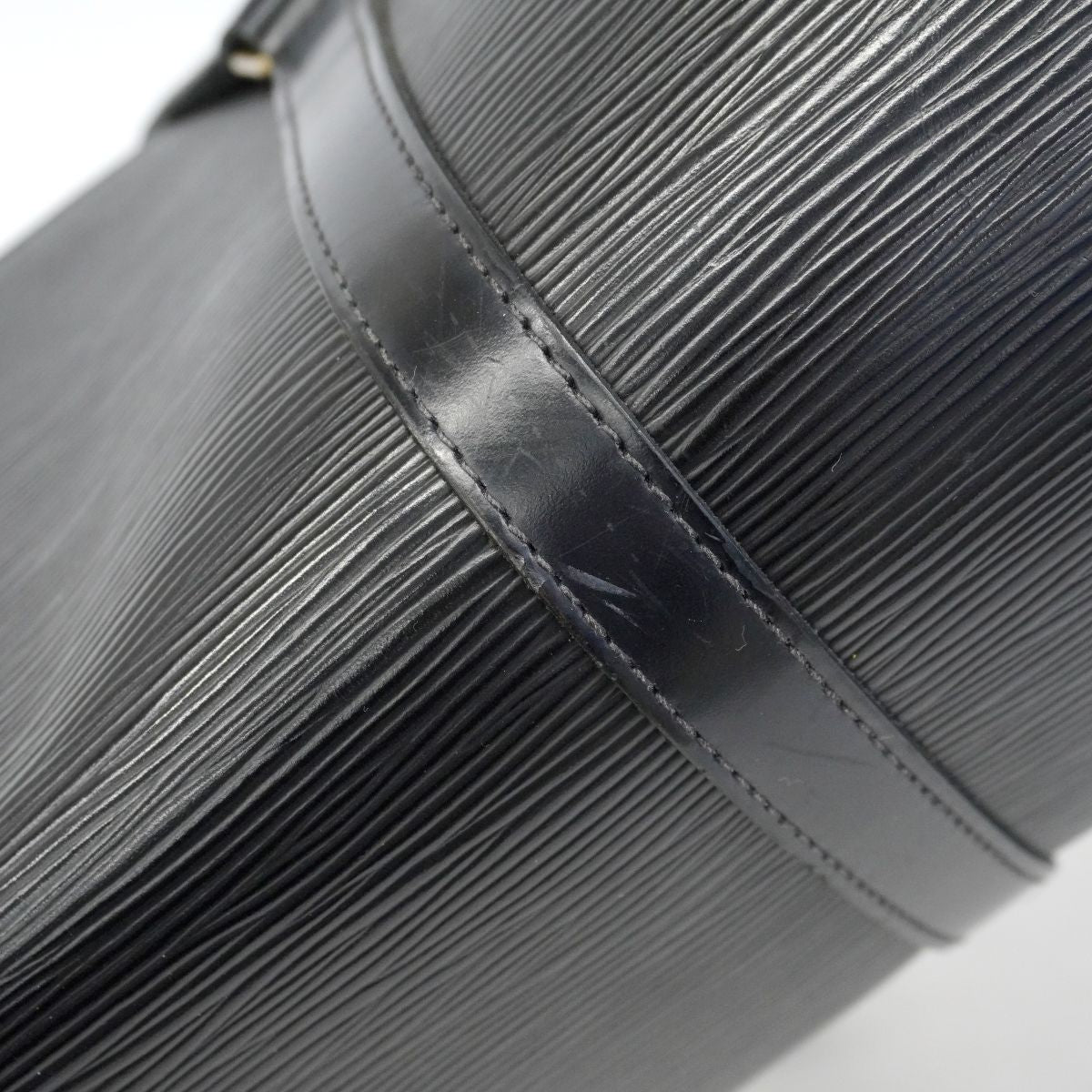 Louis Vuitton Handbag Epi Soufflot Noir — view 8