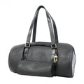 Louis Vuitton Handbag Epi Soufflot Noir