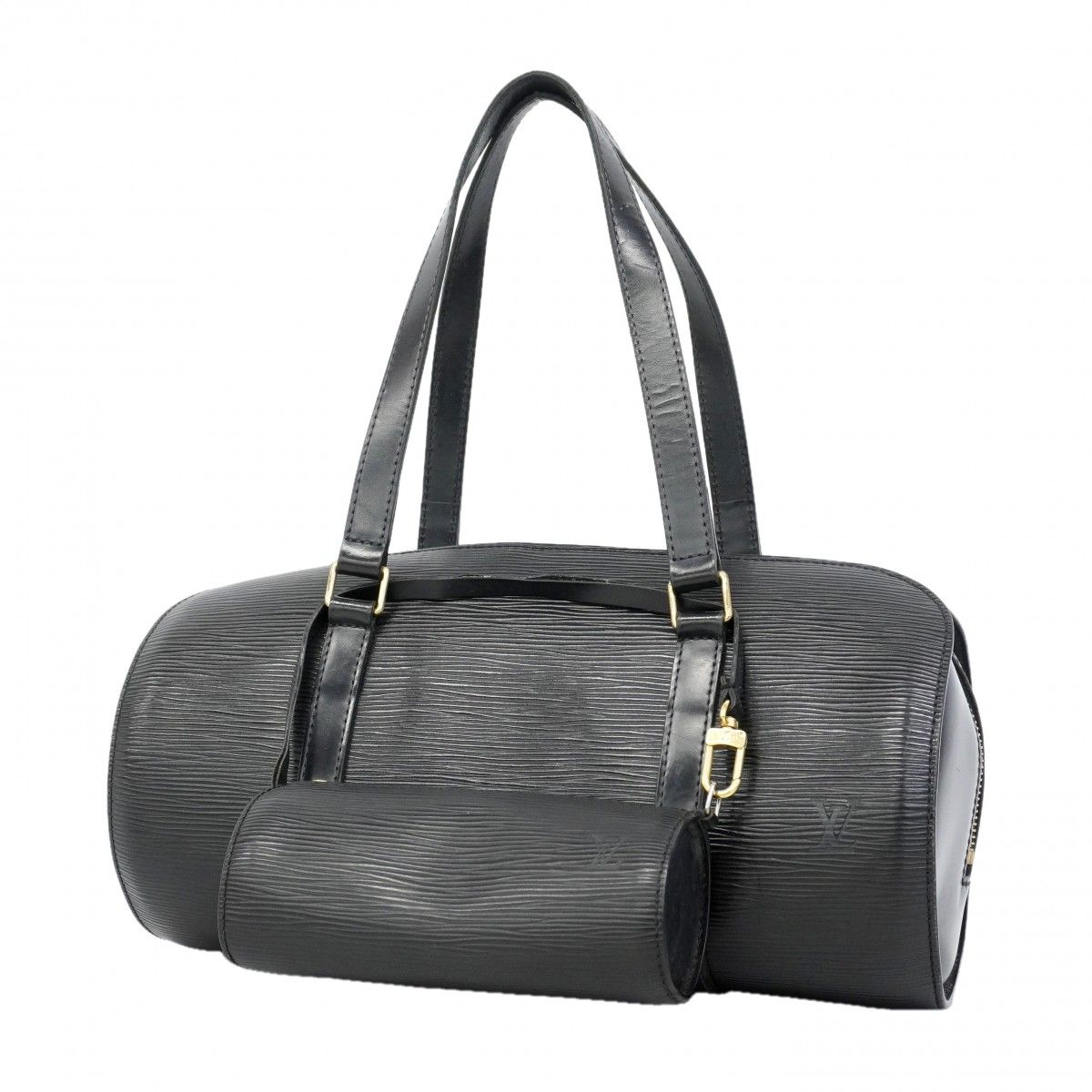 Louis Vuitton Handbag Epi Soufflot Noir