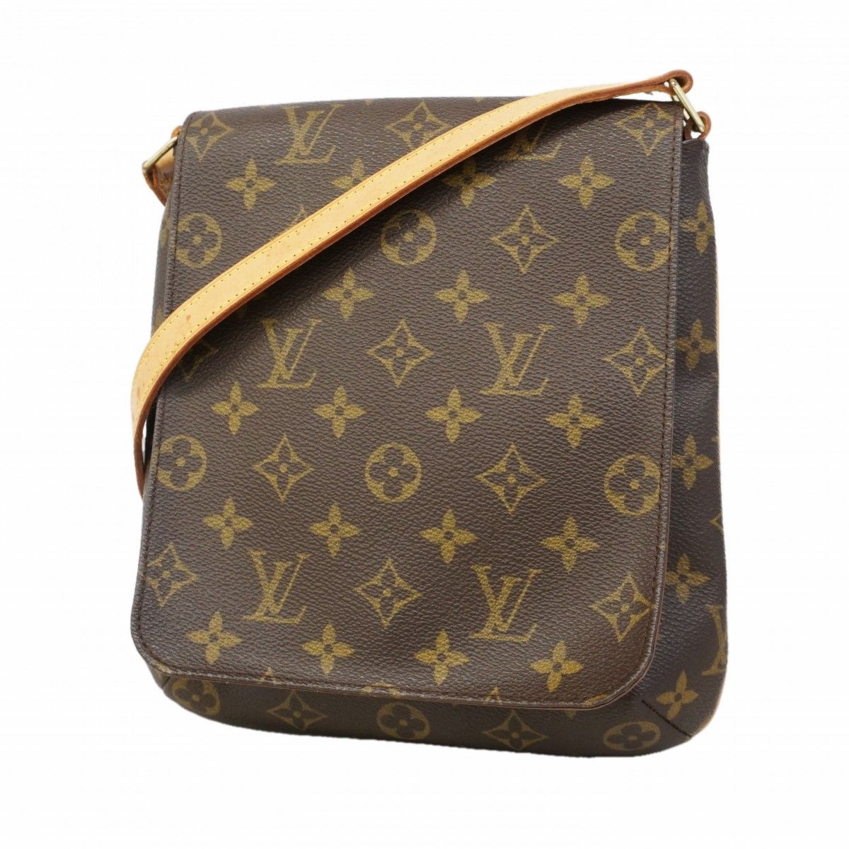 Louis Vuitton Shoulder Bag Monogram Musette Salsa Short Strap Brown
