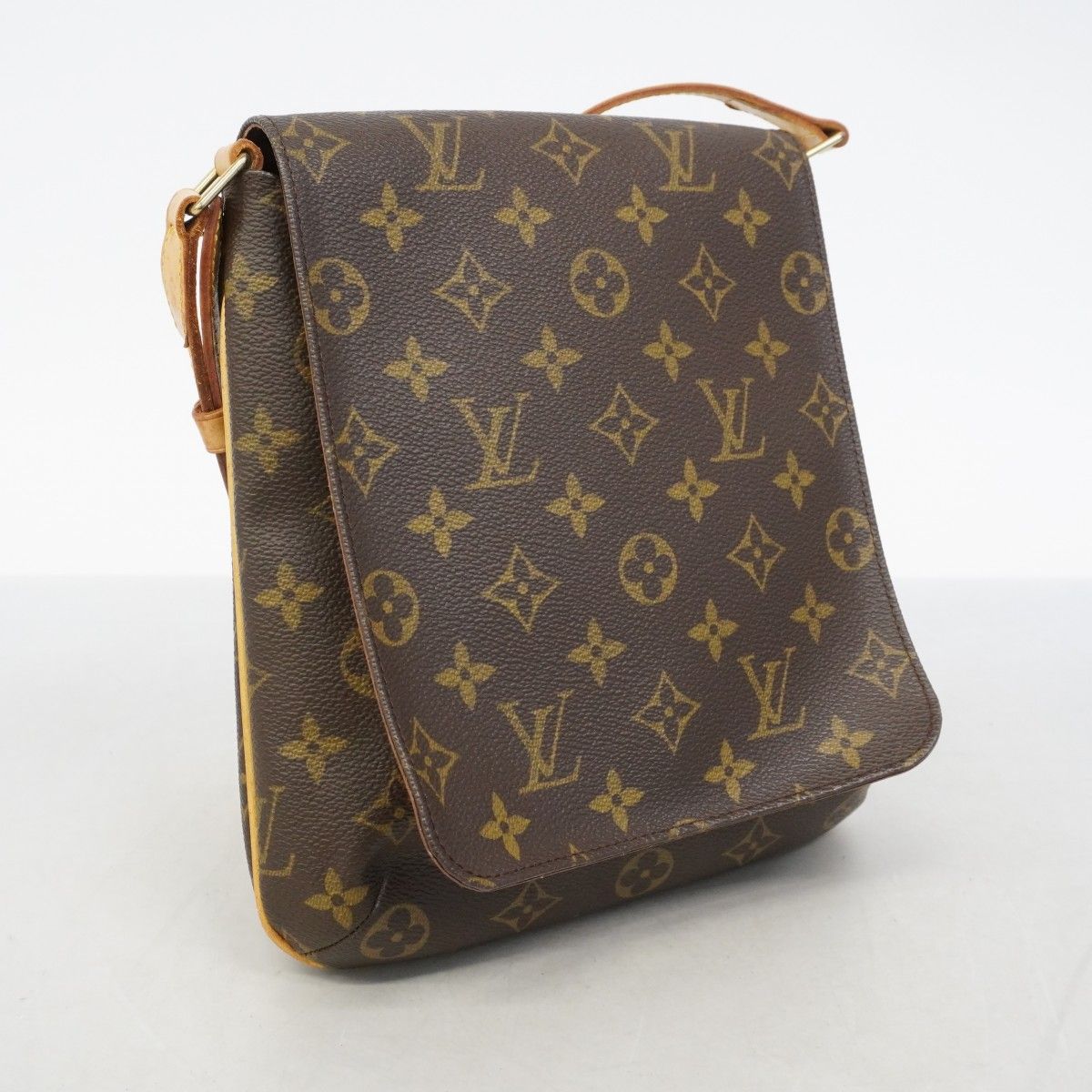 Louis Vuitton Shoulder Bag Monogram Musette Salsa Short Strap Brown — view 2