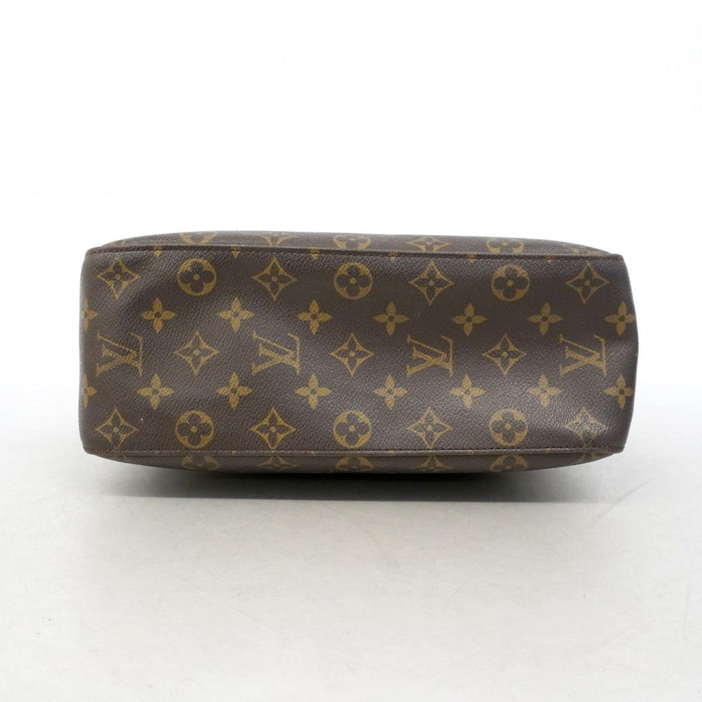 Louis Vuitton Shoulder Bag Monogram Looping GM Brown — view 3