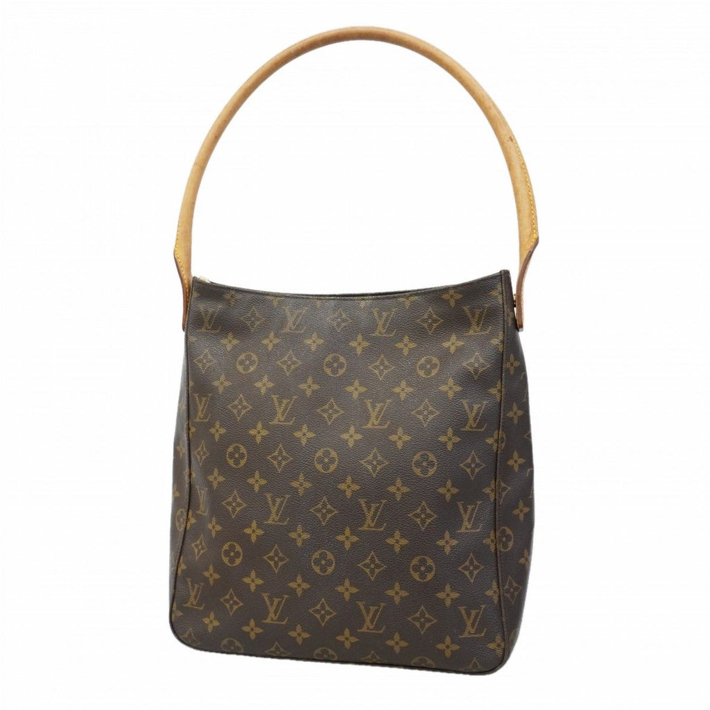 Louis Vuitton Shoulder Bag Monogram Looping GM Brown