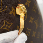 Louis Vuitton Tote Monogram Neverfull MM Brown — view 6