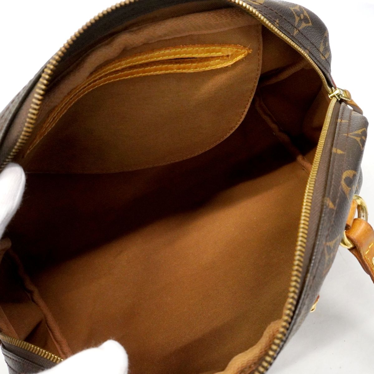 Louis Vuitton Shoulder Bag Monogram Montorgueil PM Brown — view 4